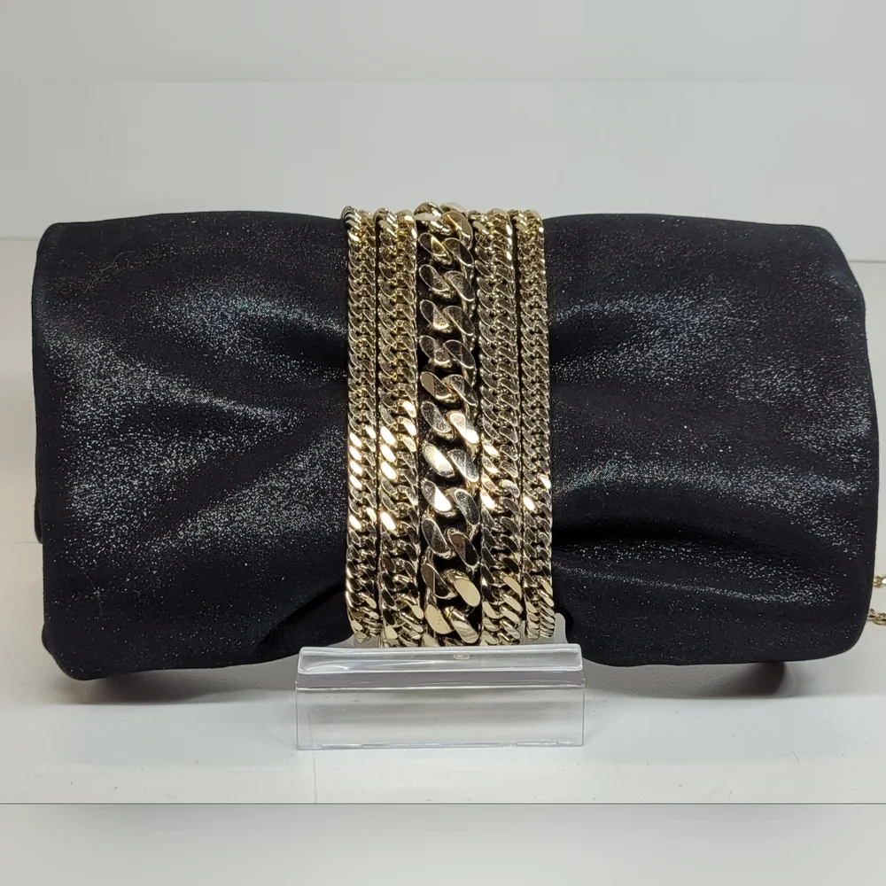 SOLD!!!!Jimmy Choo Black  Evening  Handbag 🩷 - Picture 5 of 13